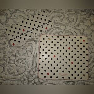 Kate Spade Ladybug/Polka Dot Office Set